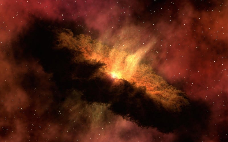 Cosmos-Inspired Attire